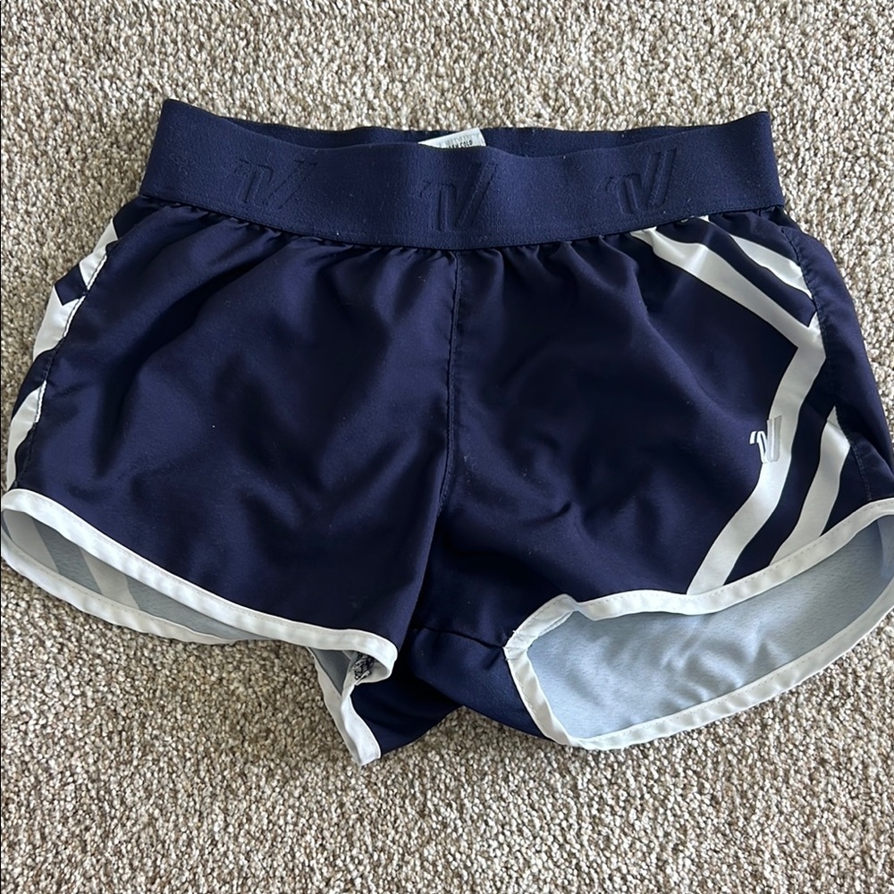 Navy Blue Varsity Cheer Shorts